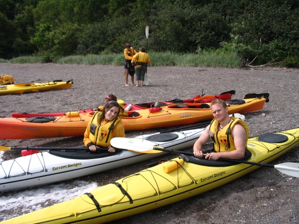 Sea Kayaking on the Bay of Fundy