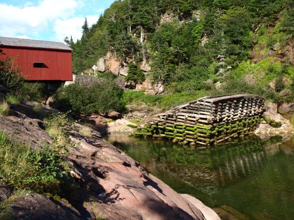 Covered bridge and gorge, Fundy National Park